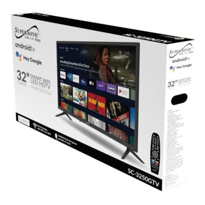 Supersonic Smart 32 inch FHD DLED TV with Google Assistant SC Supersonic Smart 32 inch FHD DLED TV with Google Assistant SC