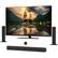 Front. Topteng - BS-36 2.0CH Detachable Sound Bar with Wireless Subwoofer - Bluetooth, Portable, for Home Theater/PC - Black.