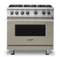 Viking - 5-Series Gas Sealed Burner Range - Nantucket - Front_Zoom