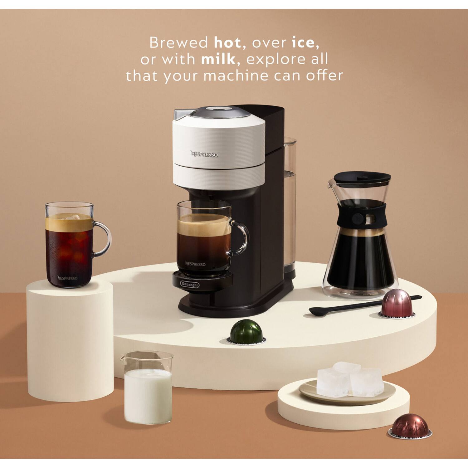 Nespresso ヴァーチュオ ネクスト ホワイト Vertuo Next White | Vertuo Coffee Machine | Nespresso USA