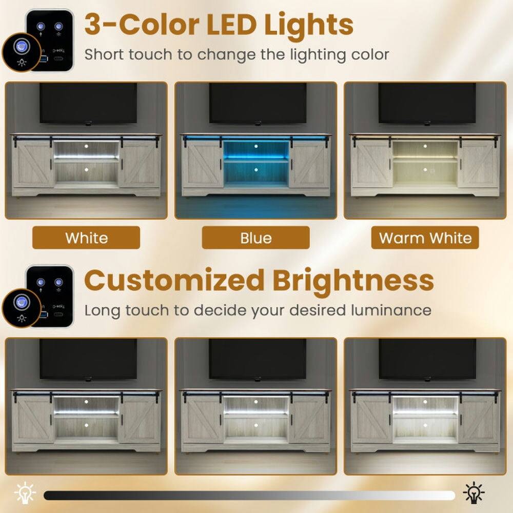 3-Color LED Lights  
Short touch to change the lighting color  
White  
Blue  
Warm White  

Customized Brightness  
Long touch to decide your desired luminance