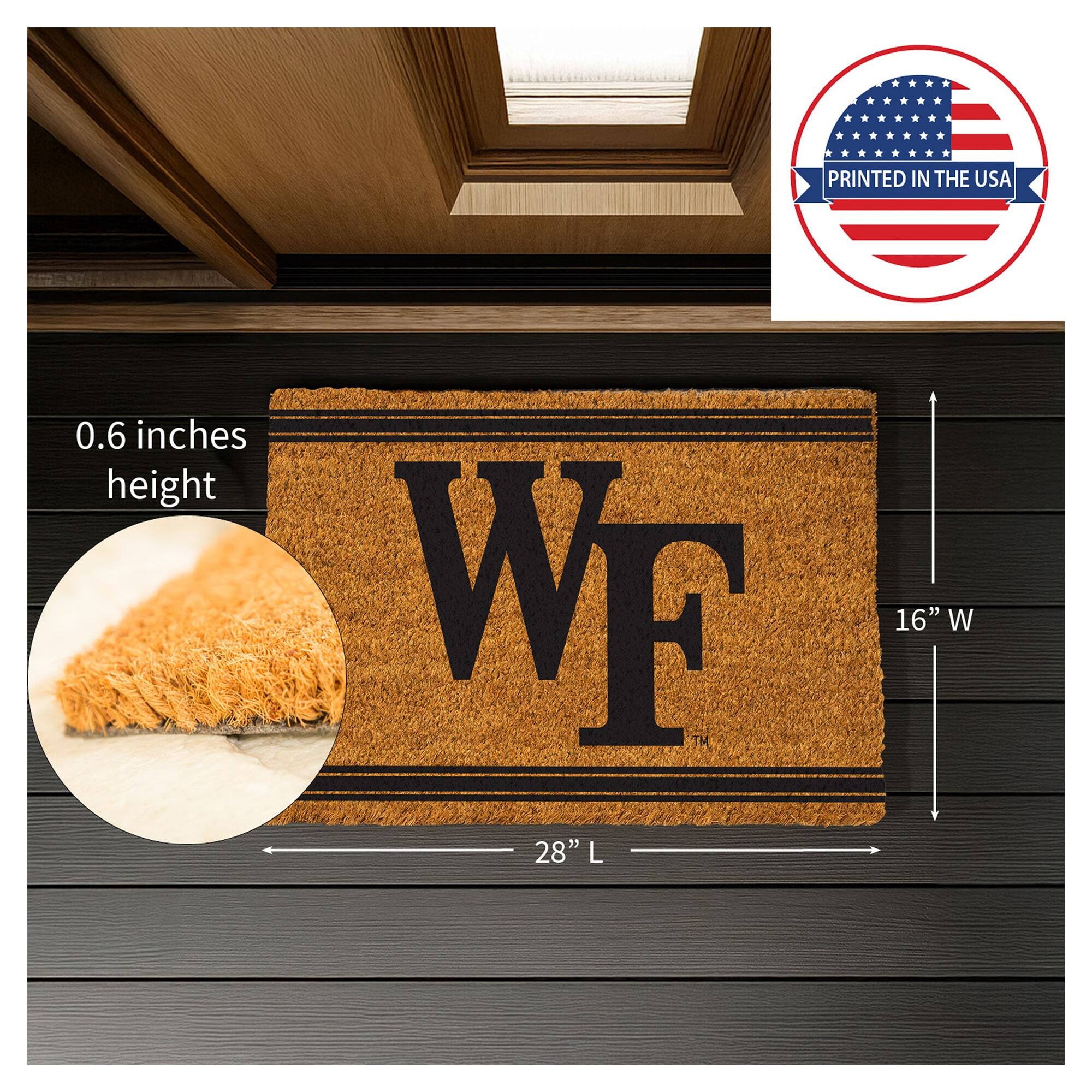 PRINTED IN THE USA  
0.6 inches height  
WF  
TM  
28" L  
16" W