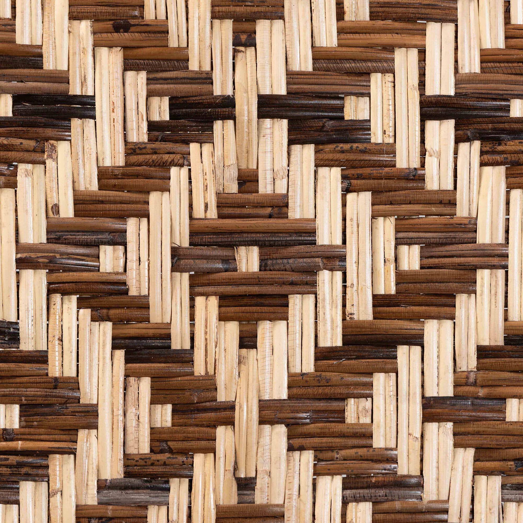 Alt View 3. bali & pari - Mariano Natural Rattan Dining Chair - Light Brown/Natural Brown.