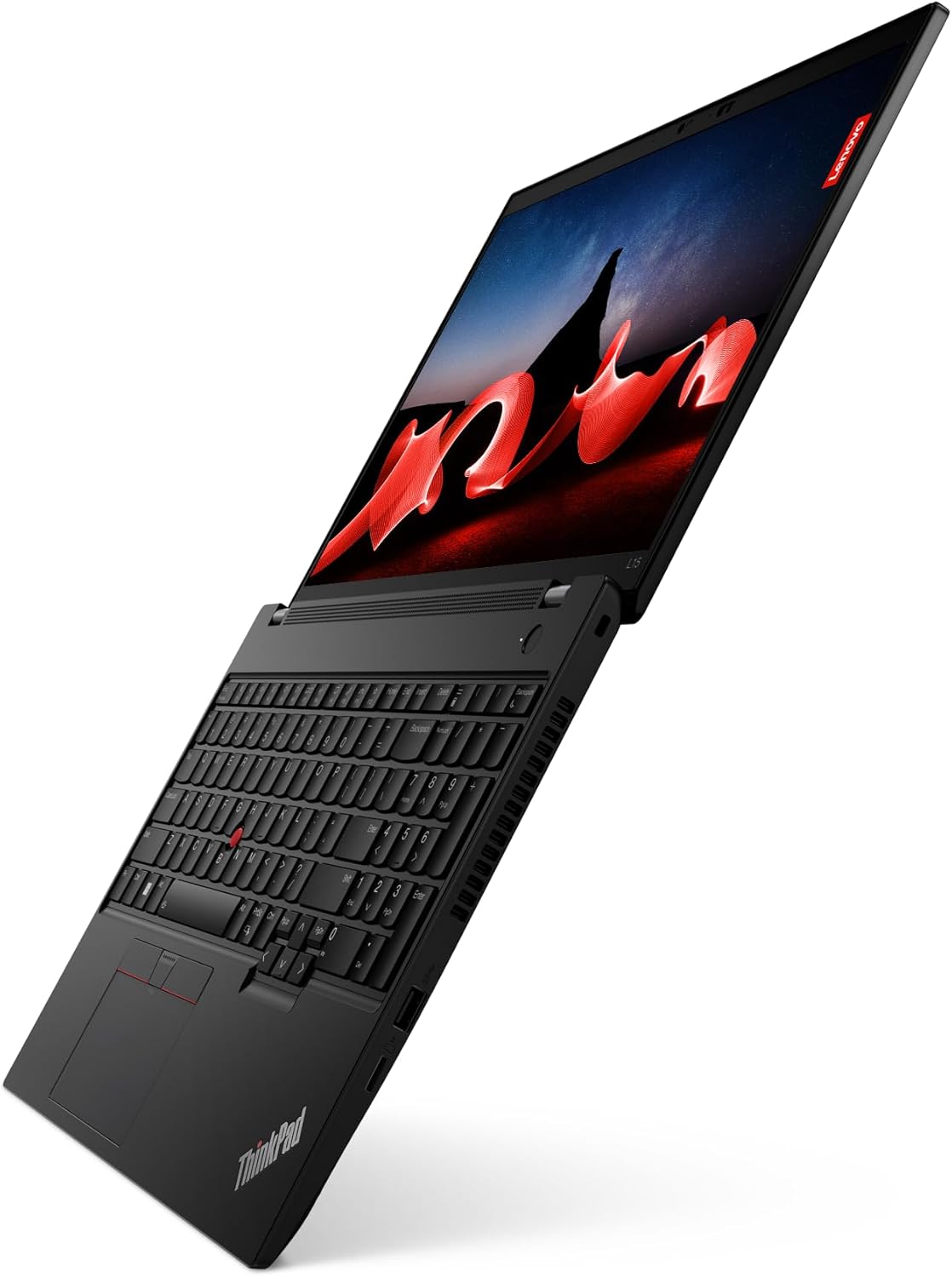 Alt View 8. Lenovo - ThinkPad L15 15.6" FHD Laptop - Intel Core i5-1335U - 16GB Memory - 512GB SSD - Fingerprint Reader - Win 11 Pro - Black.
