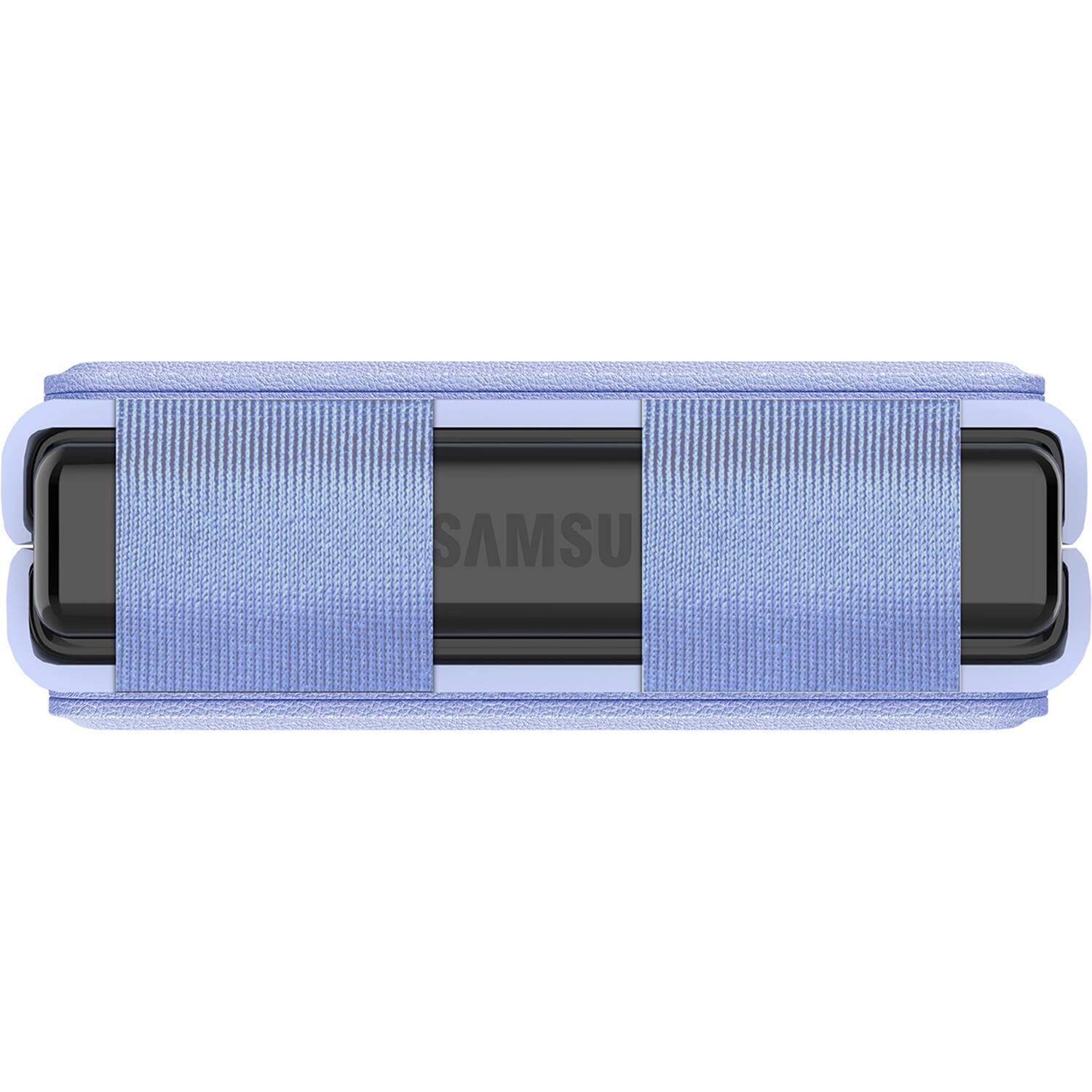 Alt View 11. SaharaCase - Leather Kickstand Case for Samsung Galaxy Z Flip5 - Lavender.