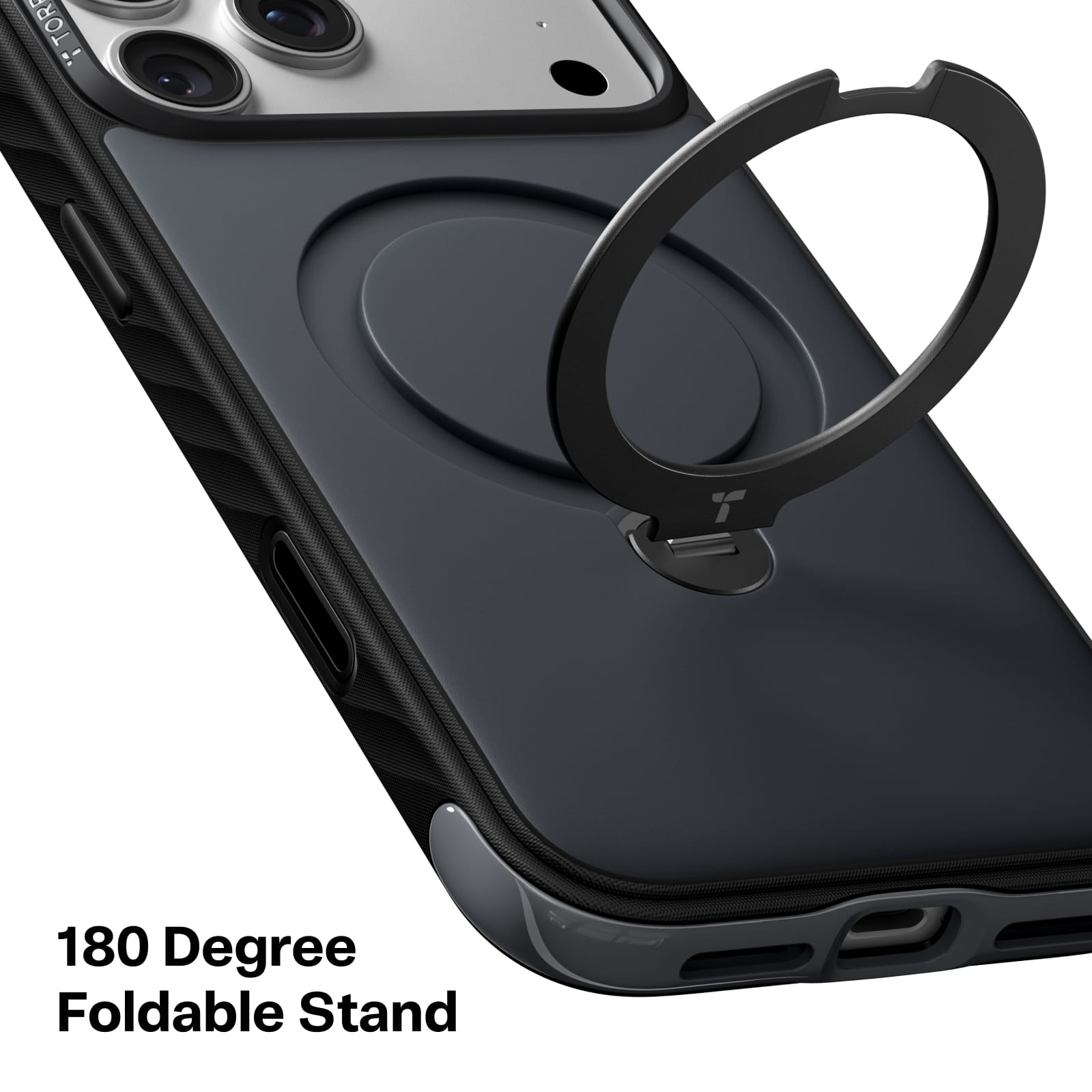 TORRAS Ostand Q3 Rugged Case for iPhone 18 Pro / iPhone 17 Pro
