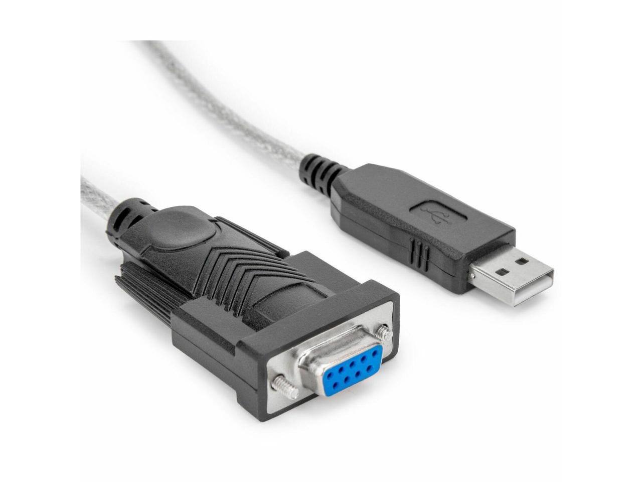Alt View 4. Rocstor - Rocstor 6ft USB to RS232 DB9 Serial Adapter Cable with FTDI for PC, MAC, Printer.