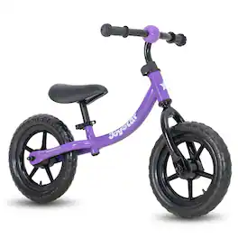 JOYSTAR - Marcher Toddler Balance Bike for Boys Girls Ages 18 Months to 5 Years Old, No Pedal Bike, 12" - Purple