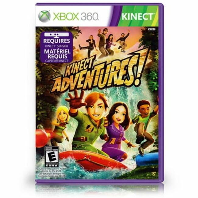 XBOX 360 KINECT REQUIRES KINECT SENSOR MATERIEL REQUIS CAPTEUR KINECT ADVENTURES! KINECT ESRB