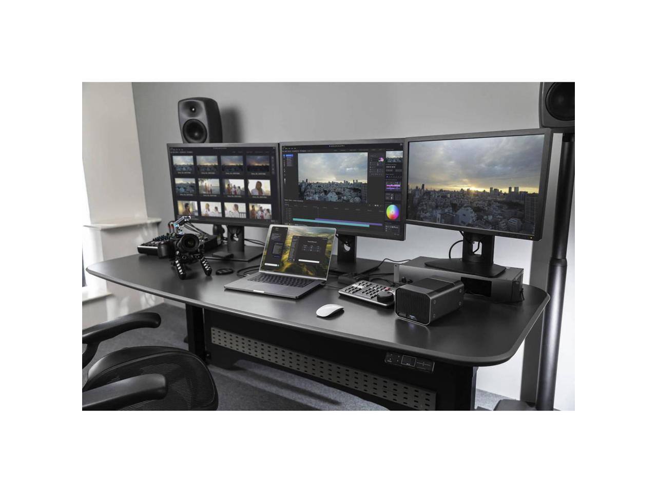 Alt View 6. Western Digital - WD SanDisk 24TB G-RAID PROJECT 2 External Desktop Hard Drive #SDPHK2H-024T-NBAAD.