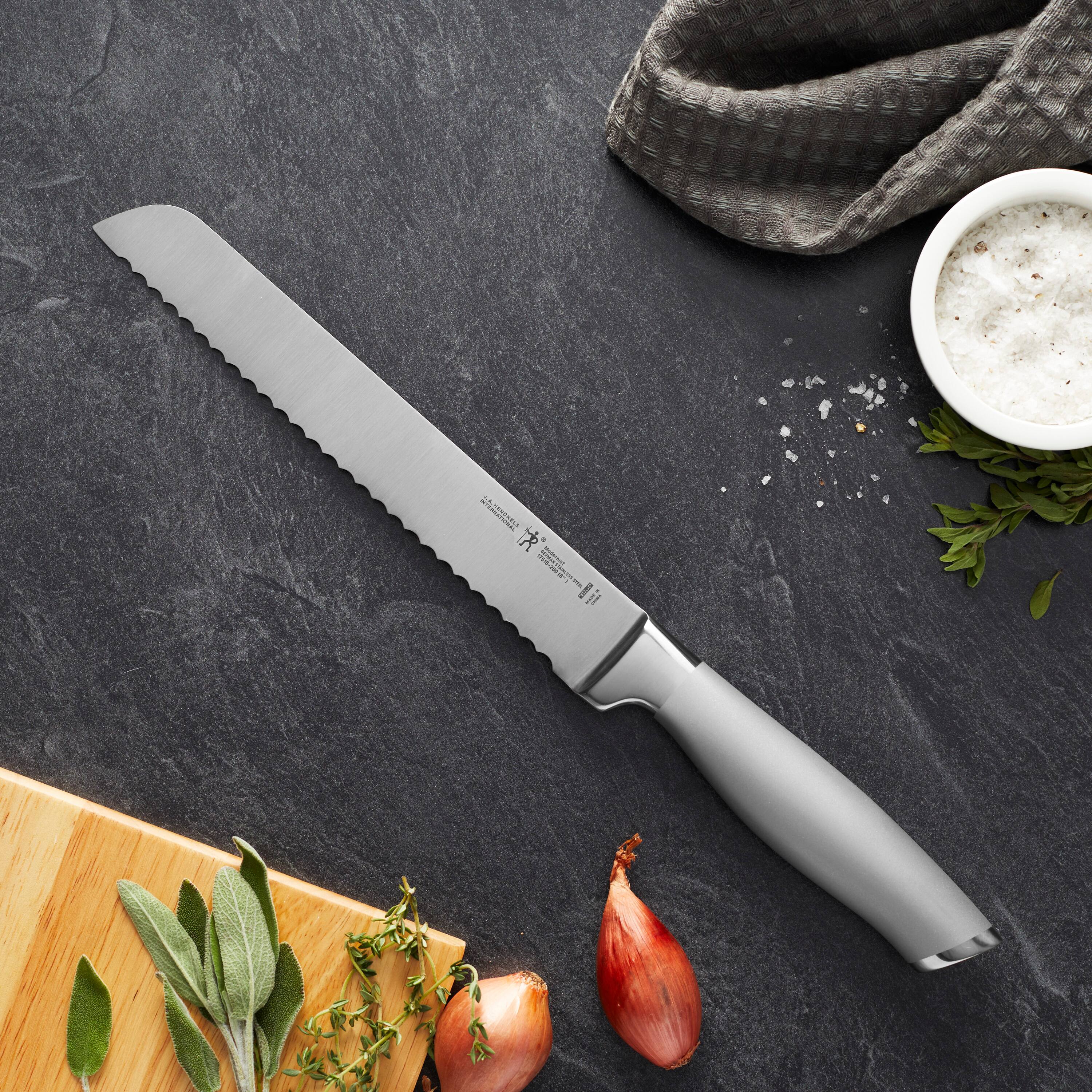 Alt View 1. Henckels - Henckels Modernist 8-inch Bread Knife - Stainless Steel.
