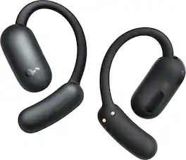 Soundcore - by Anker AeroFit 2 Open-Ear Headphones with Adjustable Ear Hooks - Black