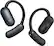 Front. Soundcore - by Anker AeroFit 2 Open-Ear Headphones with Adjustable Ear Hooks - Black.