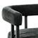 Left. KERDOM - 26'' Height Cloud Velvet Pub Bar Seats, Kitchen Island Stools with Arms Bar Stools Set of 2, Counter Padded High Chair - Carbon Black.