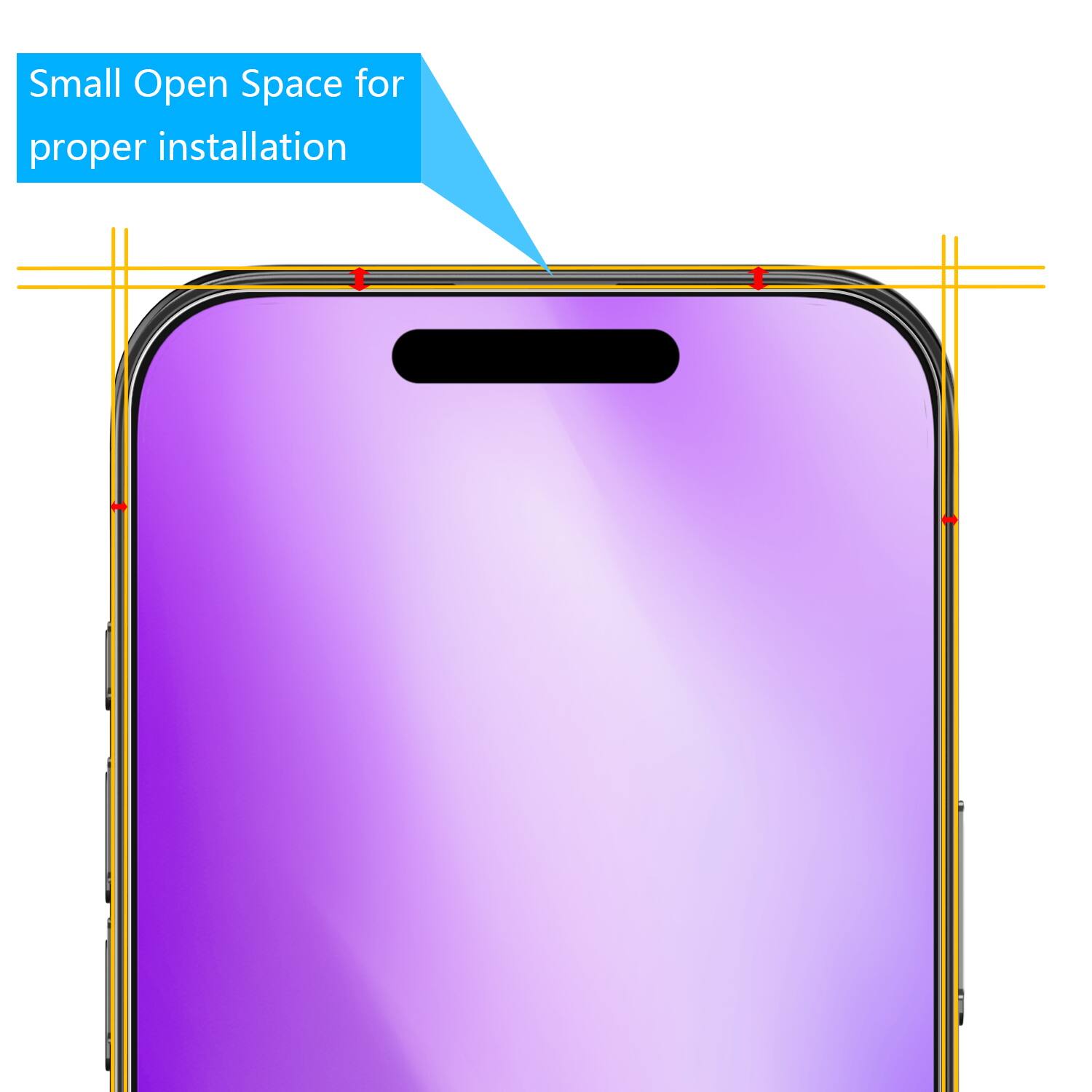 Small Open Space for proper installation