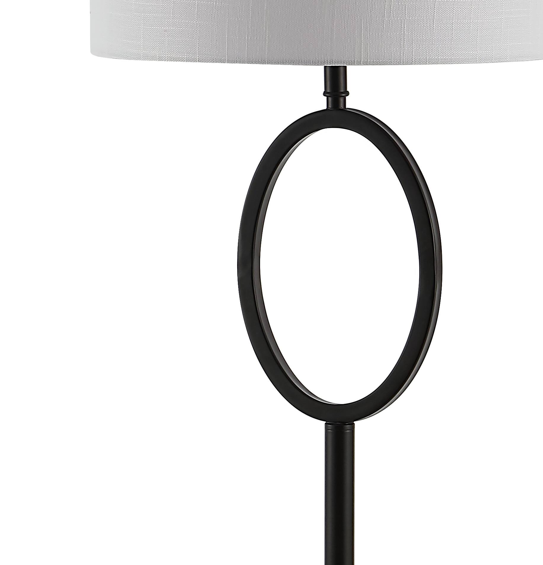 Alt View 4. Jonathan Y - April 61" Metal Modern Contemporary LED Floor Lamp, Oil Rubbed Bronze - Oil Rubbed Bronze.