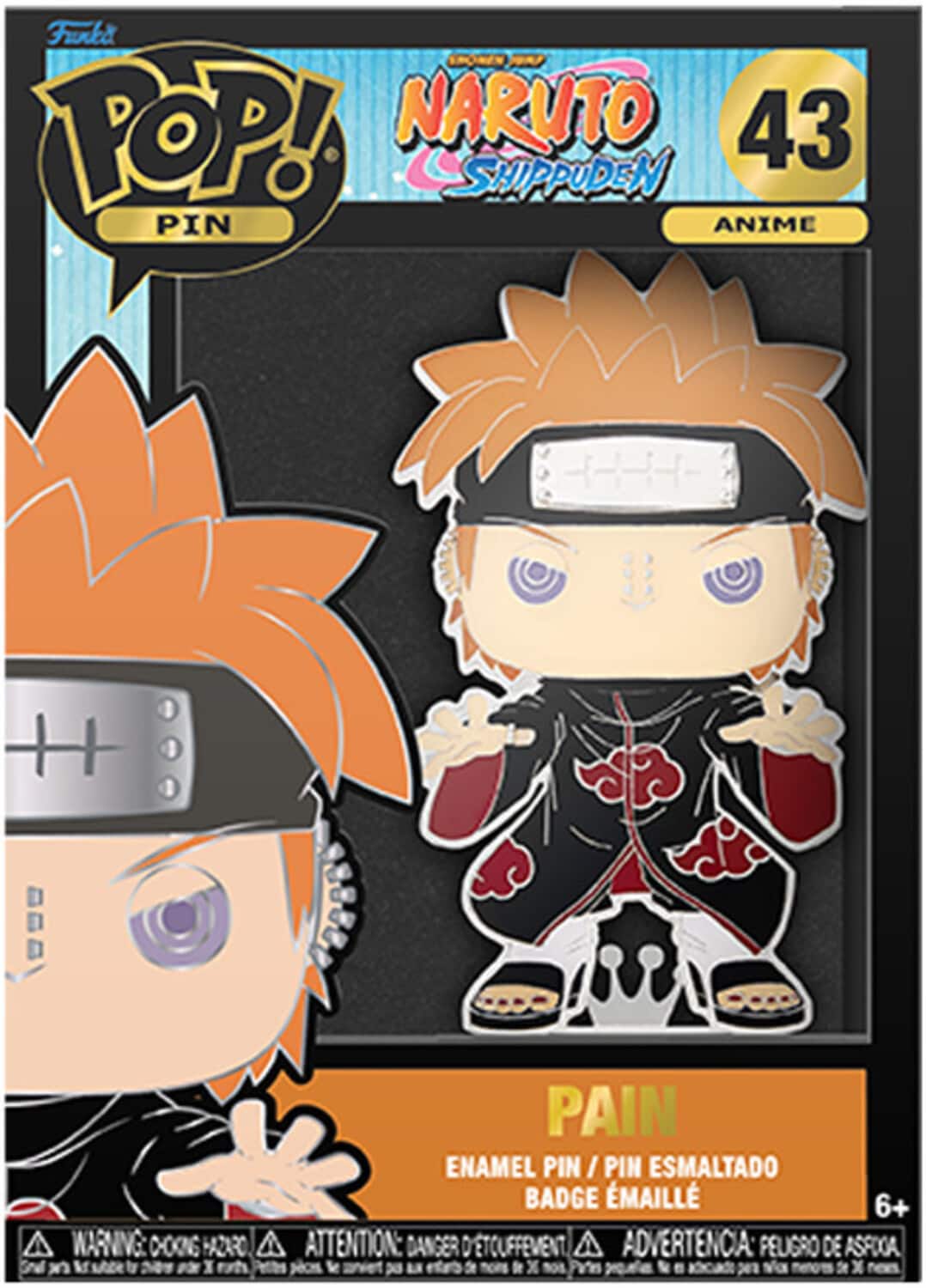 FUNKO POP! PINS: NARUTO SHIPPUDEN - PAIN - COLLECTABLES - Multicolor