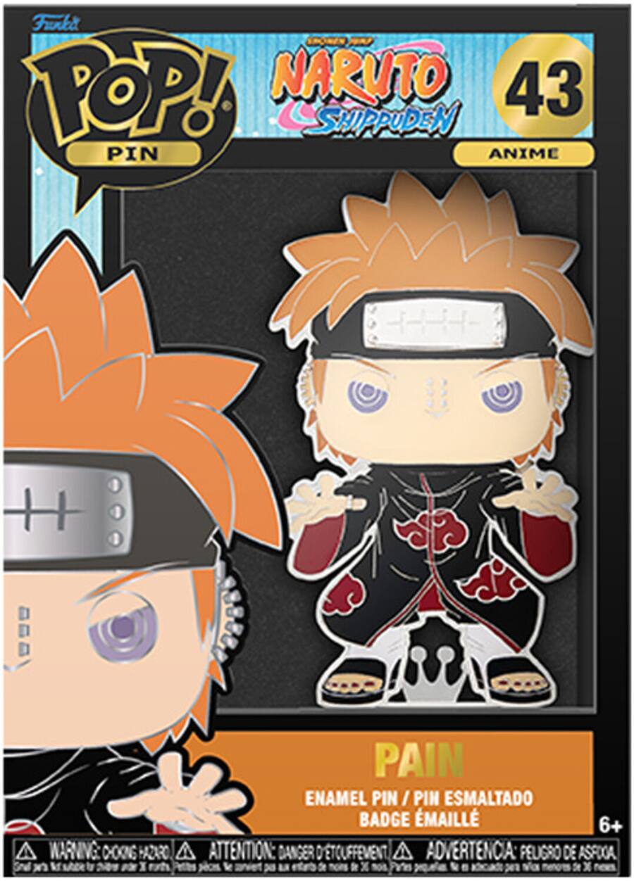 Funko POP! Animation: Naruto: Shippuden Pain Glow In The Dark Vinyl Figure And T Shirt Gamestop Exclusive Funko POP! Animation: Naruto: Shippuden Pain Glow In The Dark Vinyl Figure And T Shirt Gamestop Exclusive