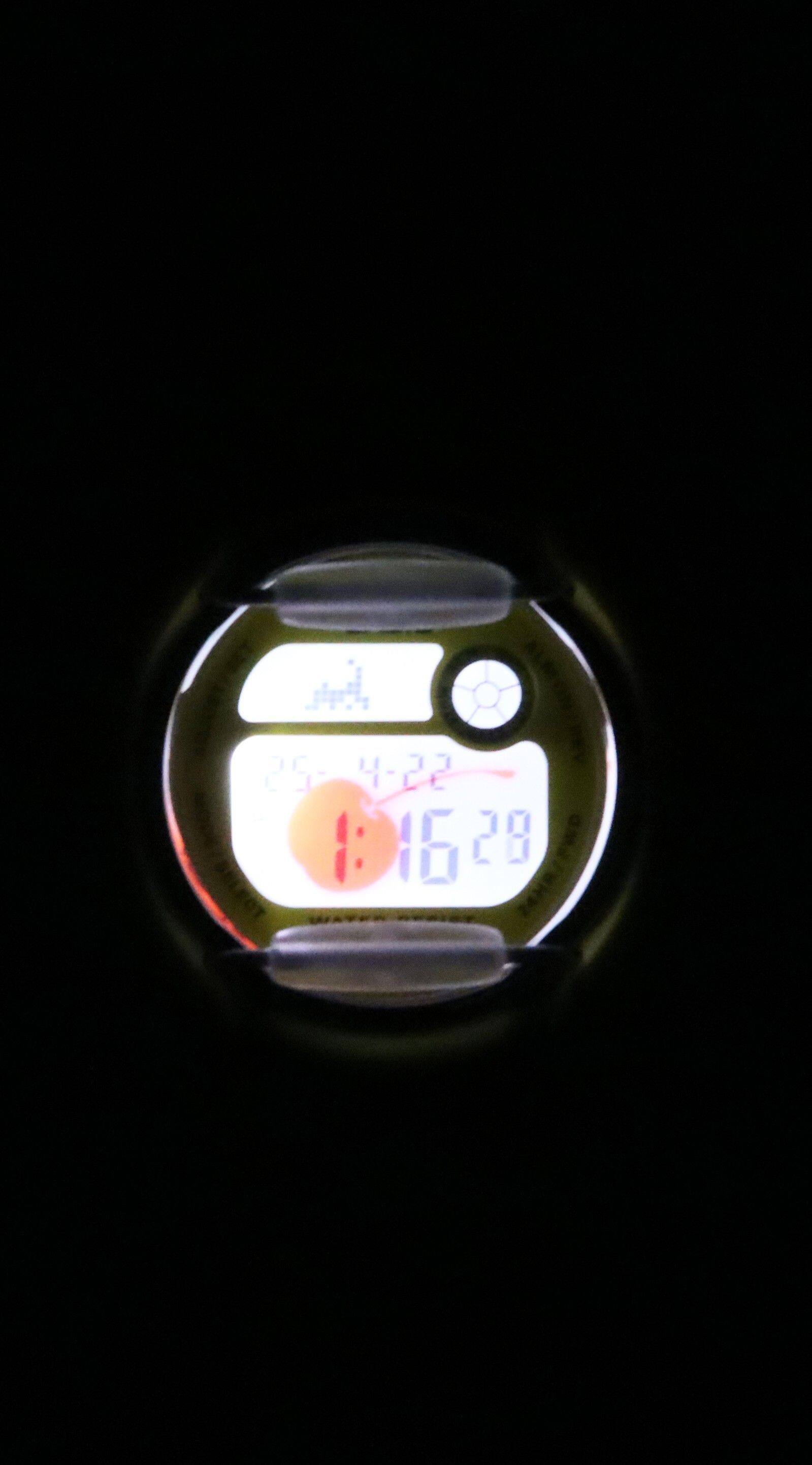 Angle. Casio - Baby-G Digital Yellow Resin Strap Quartz BG-169CH-9 200M Women's Watch - Yellow.