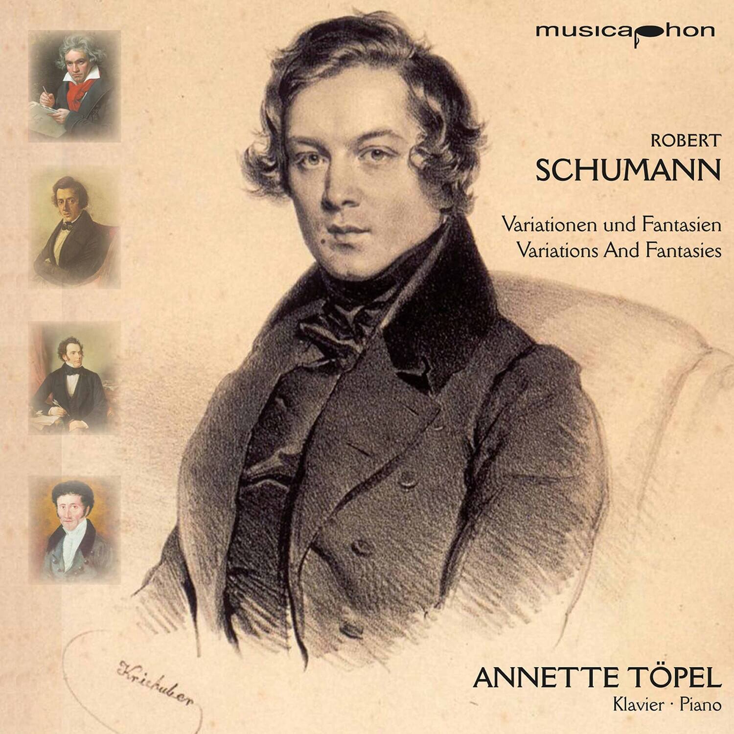 Annette Toepel - Variations & Fantasies   - COMPACT DISCS [CD]