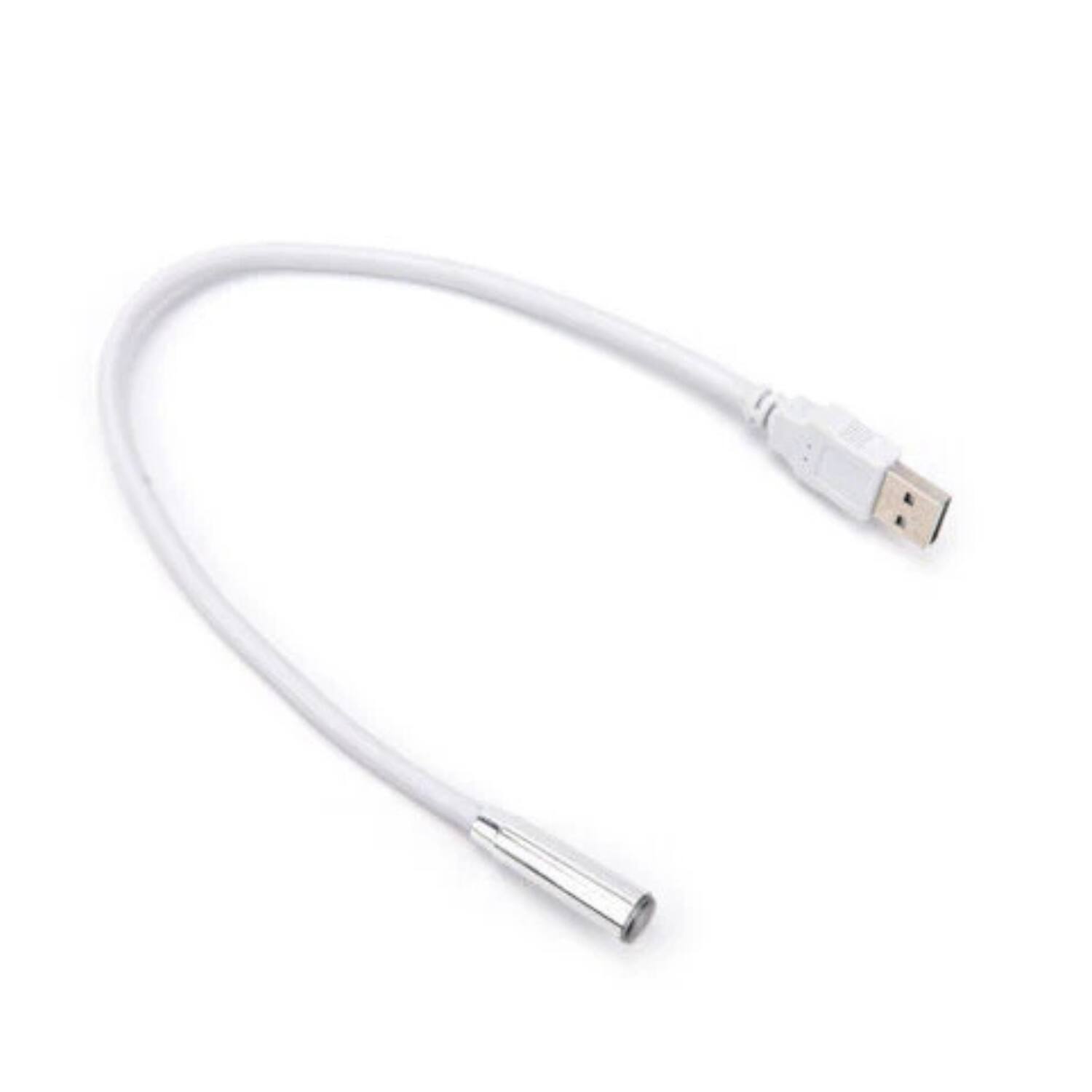 Front. Stock Preferred - Mini USB LED Light Lamp for Laptop & PC - White.