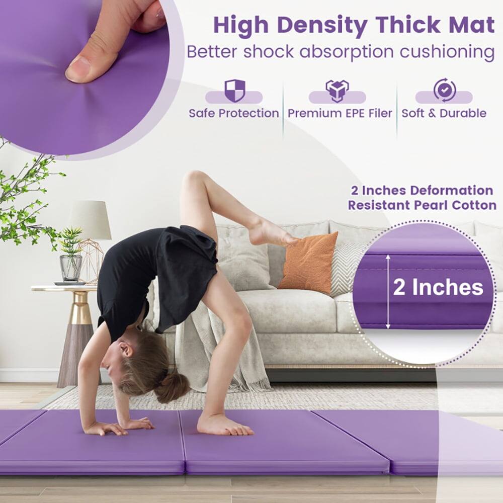 High Density Thick Mat  
Better shock absorption cushioning  
Safe Protection  
Premium EPE Filer  
Soft & Durable  

2 Inches Deformation Resistant Pearl Cotton  
2 Inches