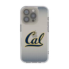 Keyscaper - NCAA - Cal Bears Linen Logo iPhone Clear Case - 14 - Multicolor