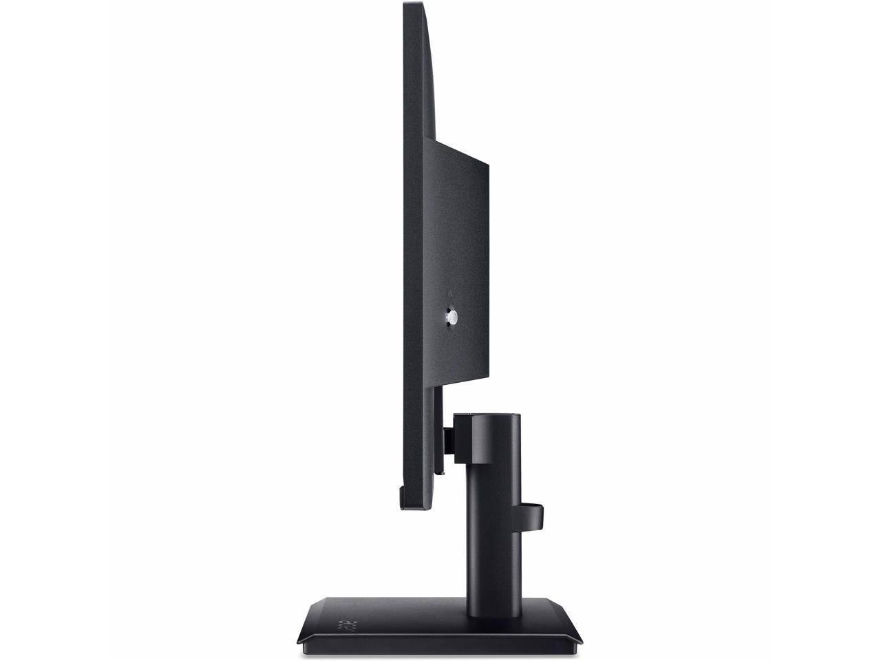 Alt View 4. Acer - Acer Vero V227Q E1 22" Class LCD Monitor 16:9 Black 21.5" Viewable 300 Nit 4 ms Speakers HDMI DisplayPort UMWV7AA101 - Black.