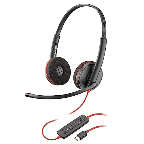 HP - 9P7X8AA Wired Headset with Mic