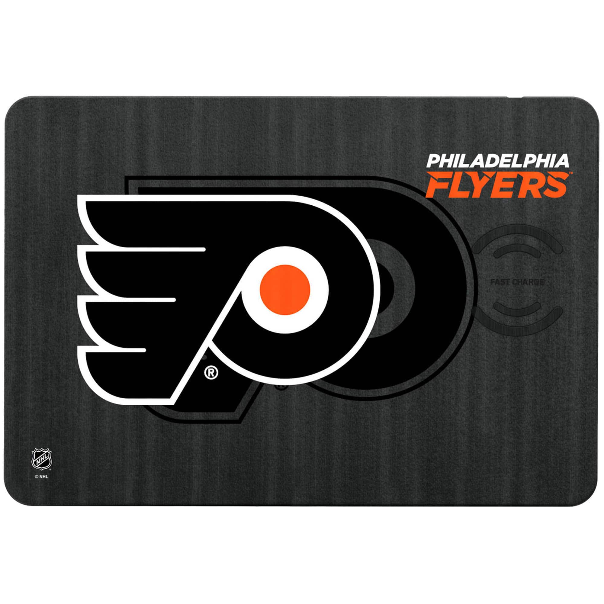 Photos - Mouse Pad Fast Keyscaper - Philadelphia Flyers 15W  Wireless Charger and  - Multicolor 4348613 