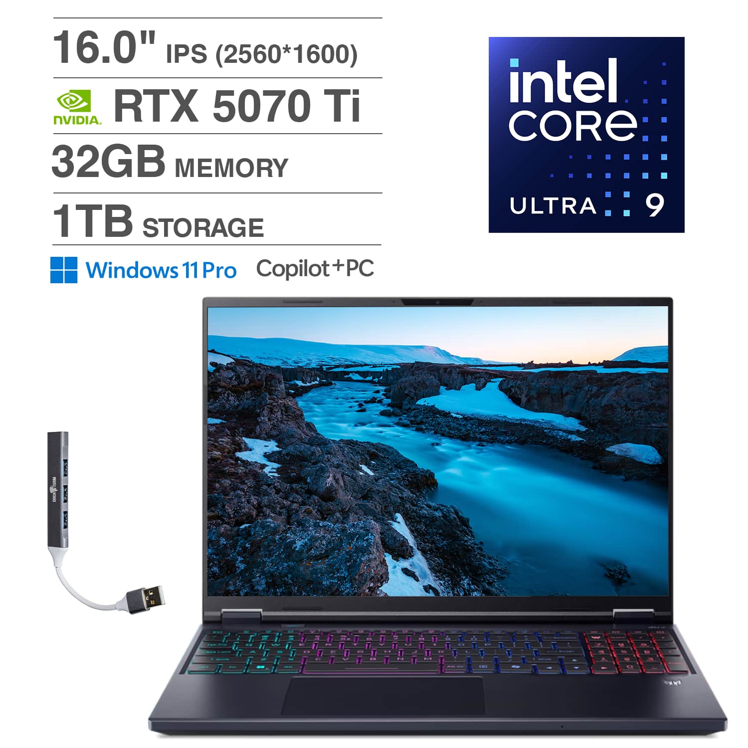 Acer Predator Helios Neo 16S AI Laptop 16