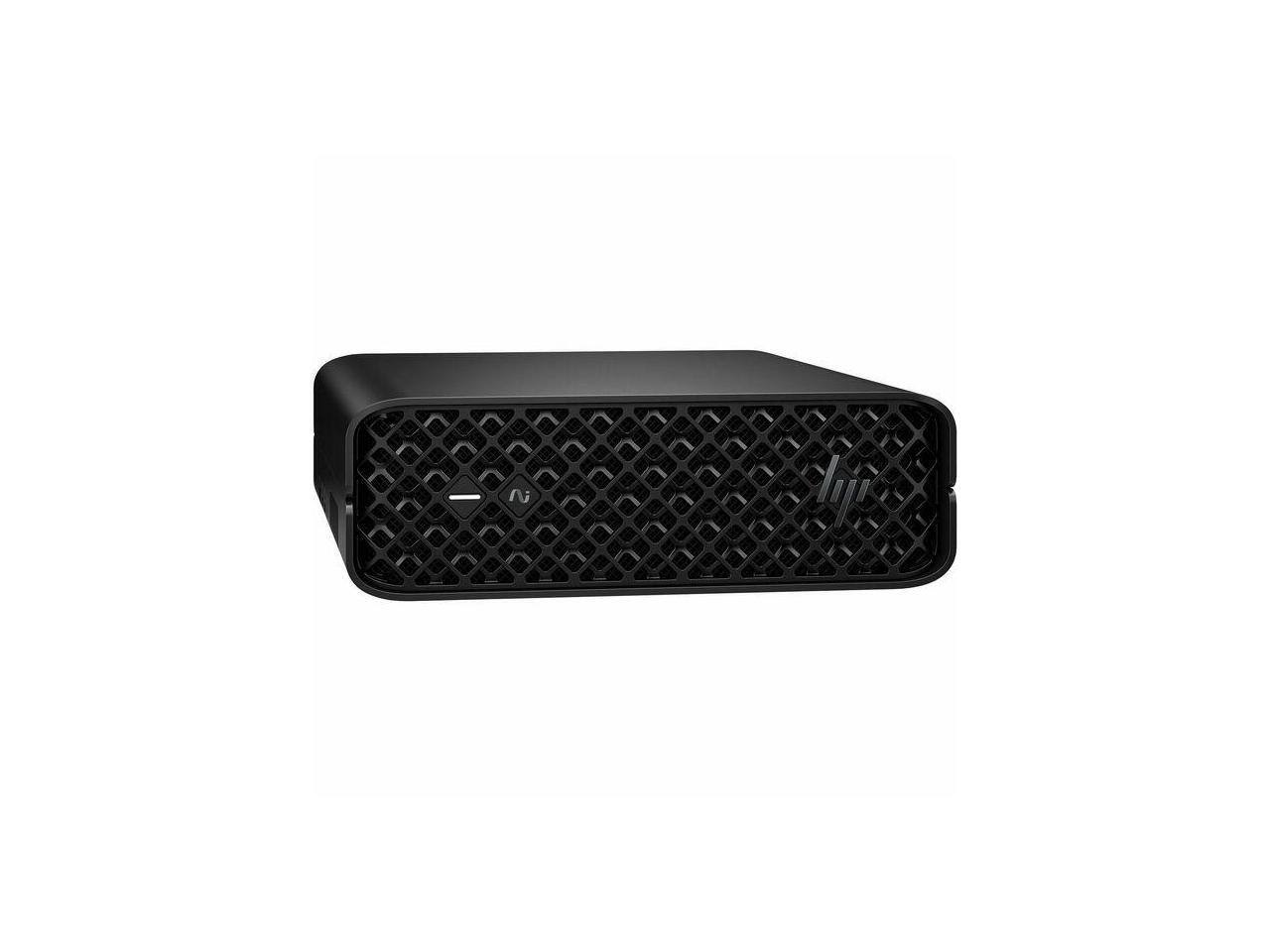 Alt View 3. HP - HP Z2 Mini G1i - Intel Ultra 7 265 - 32GB - 1TB SSD - RTX A1000 - Win 11 Pro C0UN2UT#ABA - Black.