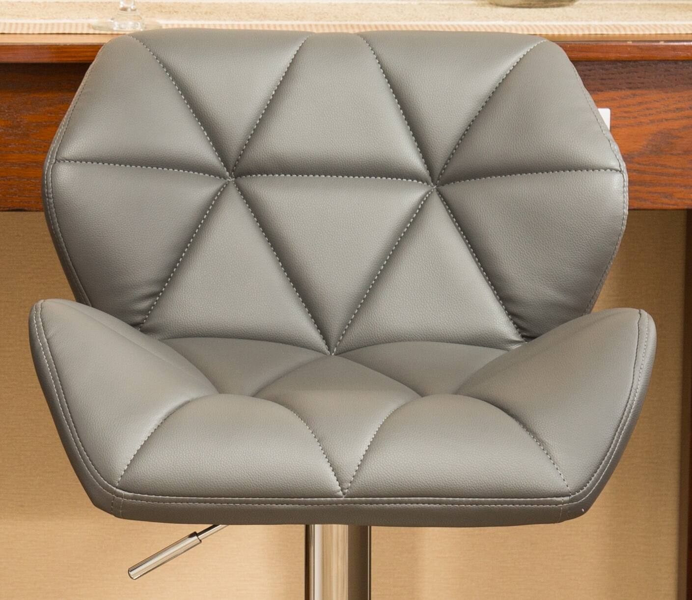 Dexmalle Dexmalle Set of 2 Contemporary Tufted Adjustable Height ...