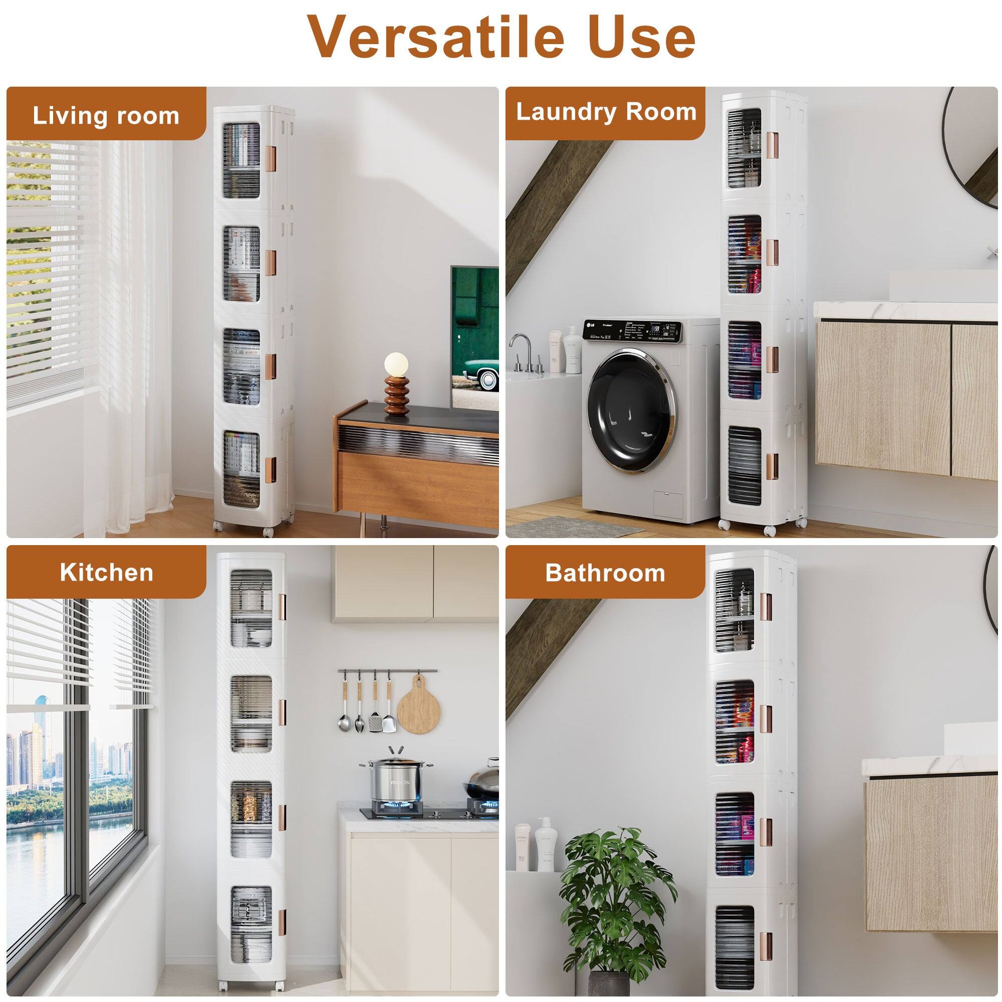 Versatile Use

- Living room
- Laundry Room
- Kitchen
- Bathroom