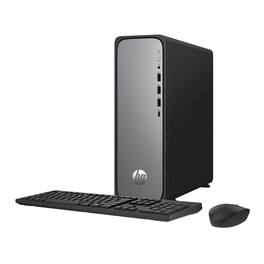 HP - Refurbished Excellent - OmniDesk M02 Desktop PC Intel Core i3-14100 8GB 256GB Win11H - Silver