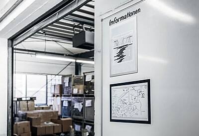 Alt View 3. Durable -  DURAFRAME Sign Holder, 8.5" x 11", Wall Mounted, Vertical/Horizontal, Bottom/Side Loading, Black/Silver, 2/Pack - Black/Silver.