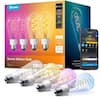 Govee 000X 000A COox vaA 4-Pack 2500OH For LED Light 2700K-6500K C202700 ADD Control ST19 4 Cae Sdern . Cenreced Brightness 500 lumens - - Estimated Energy Cost $0.66 - var Cao iY -ae - Mu - m I Soara Chese y fausrtta tu T - yog Uhoca - r - sa - urerts a S Govee Edison Bulb G indocr matter we alexa with le Home Create Your 0 Choose fon dimmabi and 1 million Dae Cemperature -oe Toke Sare u My pen G