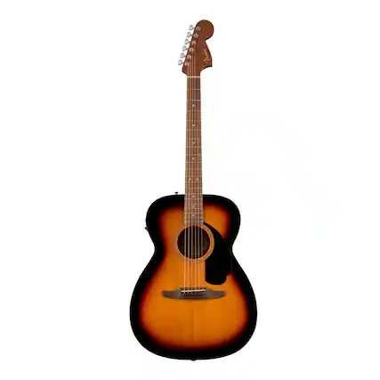Front. Fender - Fender California Standard Monterey E with Spruce Top (3-Color Sunburst).