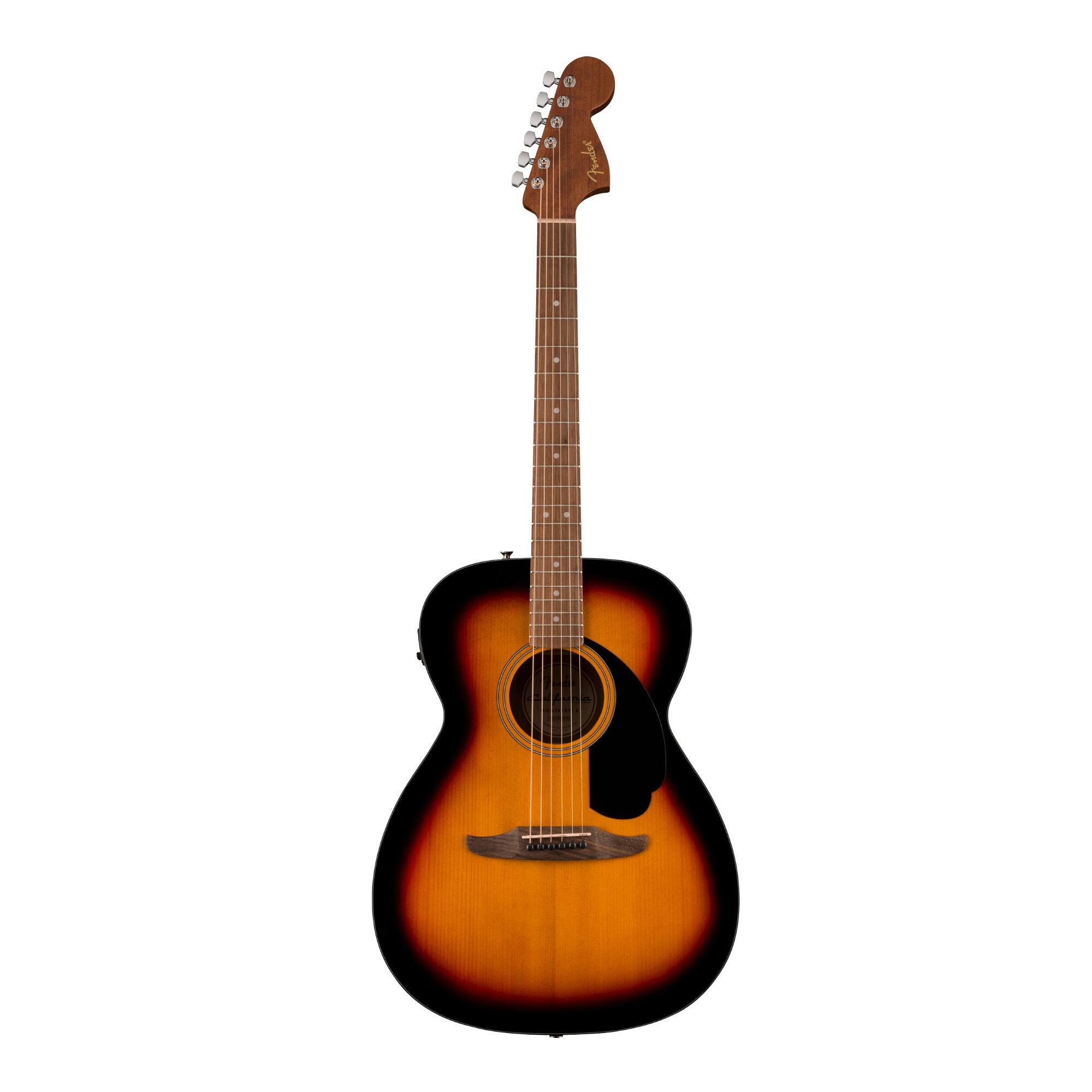 Front. Fender - Fender California Standard Monterey E with Spruce Top (3-Color Sunburst).