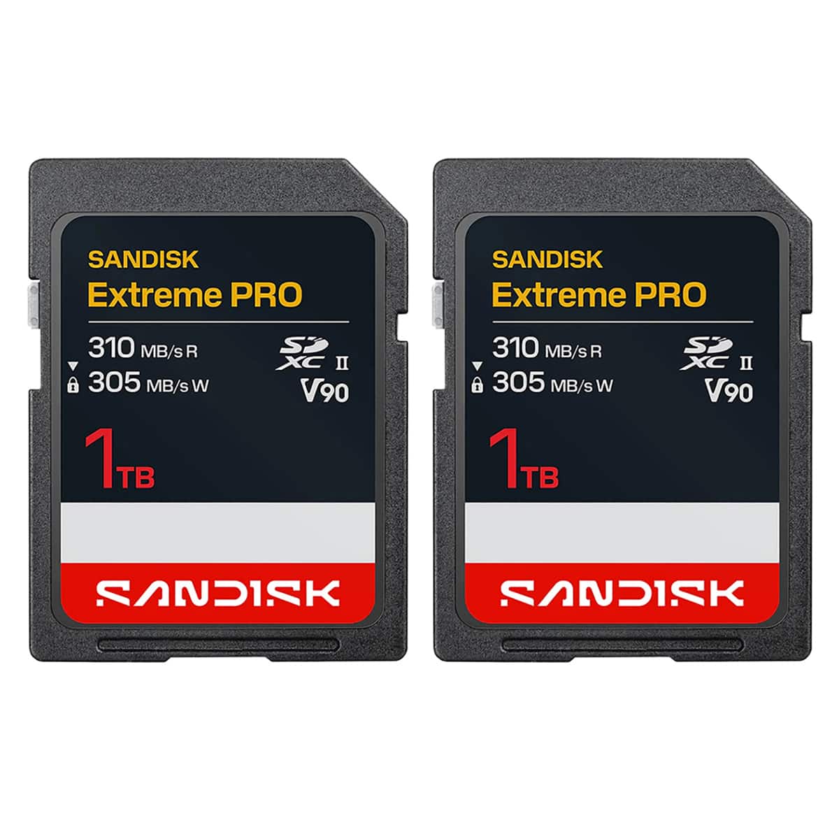 SANDISK - Extreme PRO UHS-II V90 SDXC Memory Card - 1TB, 2-Pack price history on PriceWatchPro