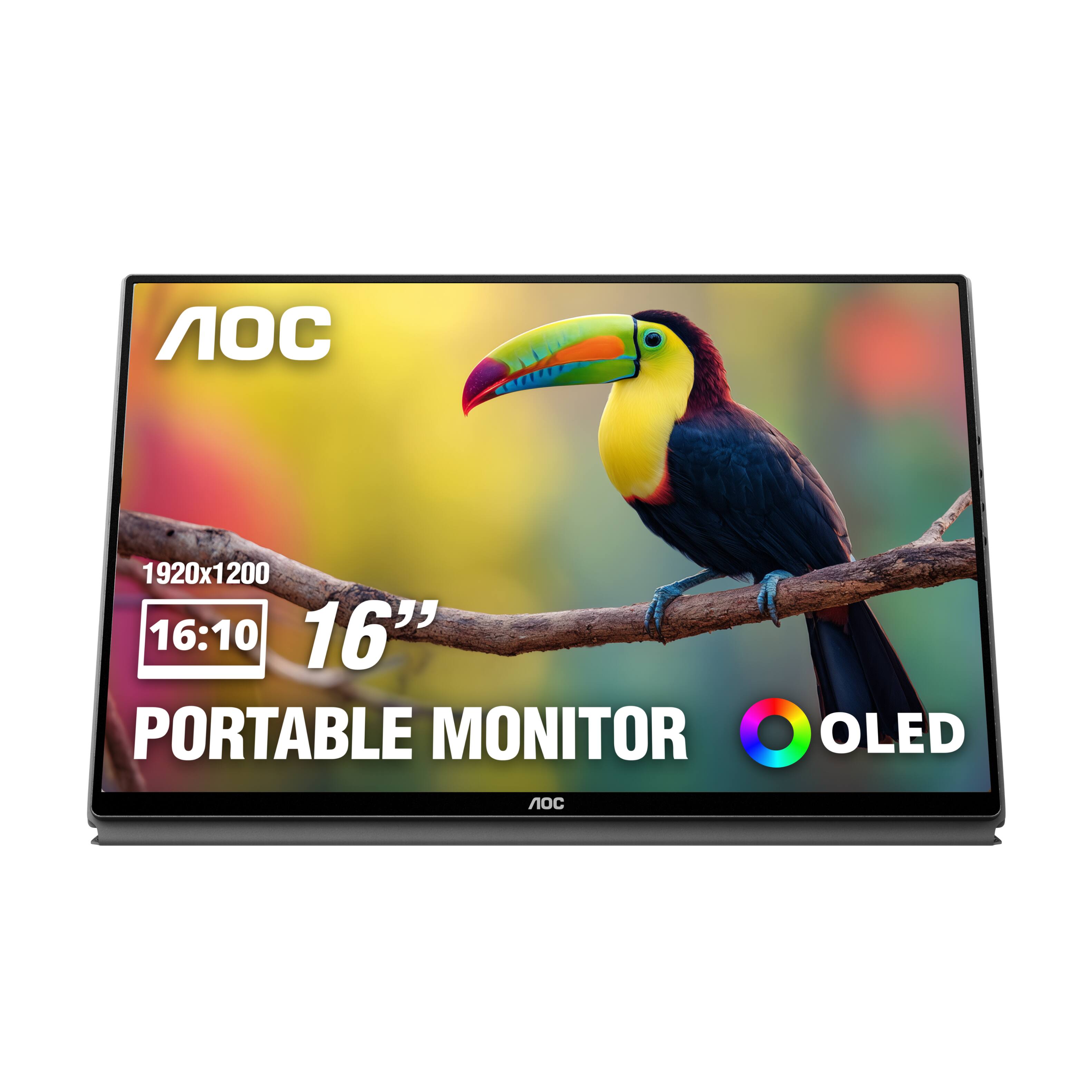 1920x1200 16:10 16" PORTABLE MONITOR OLED AOC