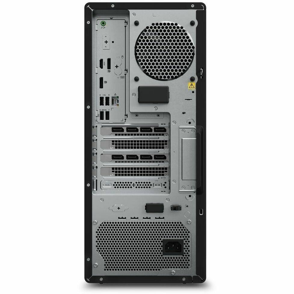 Alt View 5. Lenovo - Lenovo ThinkStation P3 Gen 2 30HT004KUS Workstation - 1 x Intel Core Ultra 9 285 - vPro Technology - 32 GB - 1 TB SSD - Black.