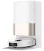 Front. Dreame - X40 Ultra Robotic Vacuum with Removable & Liftable Mop, 12,000Pa Suction, Side Brush Extensive Cleaning, Self Cleaning - WHITE.