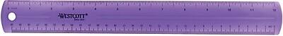 Alt View 2. Westcott - Westcott 12" Standard Ruler (12975) - Multicolor.