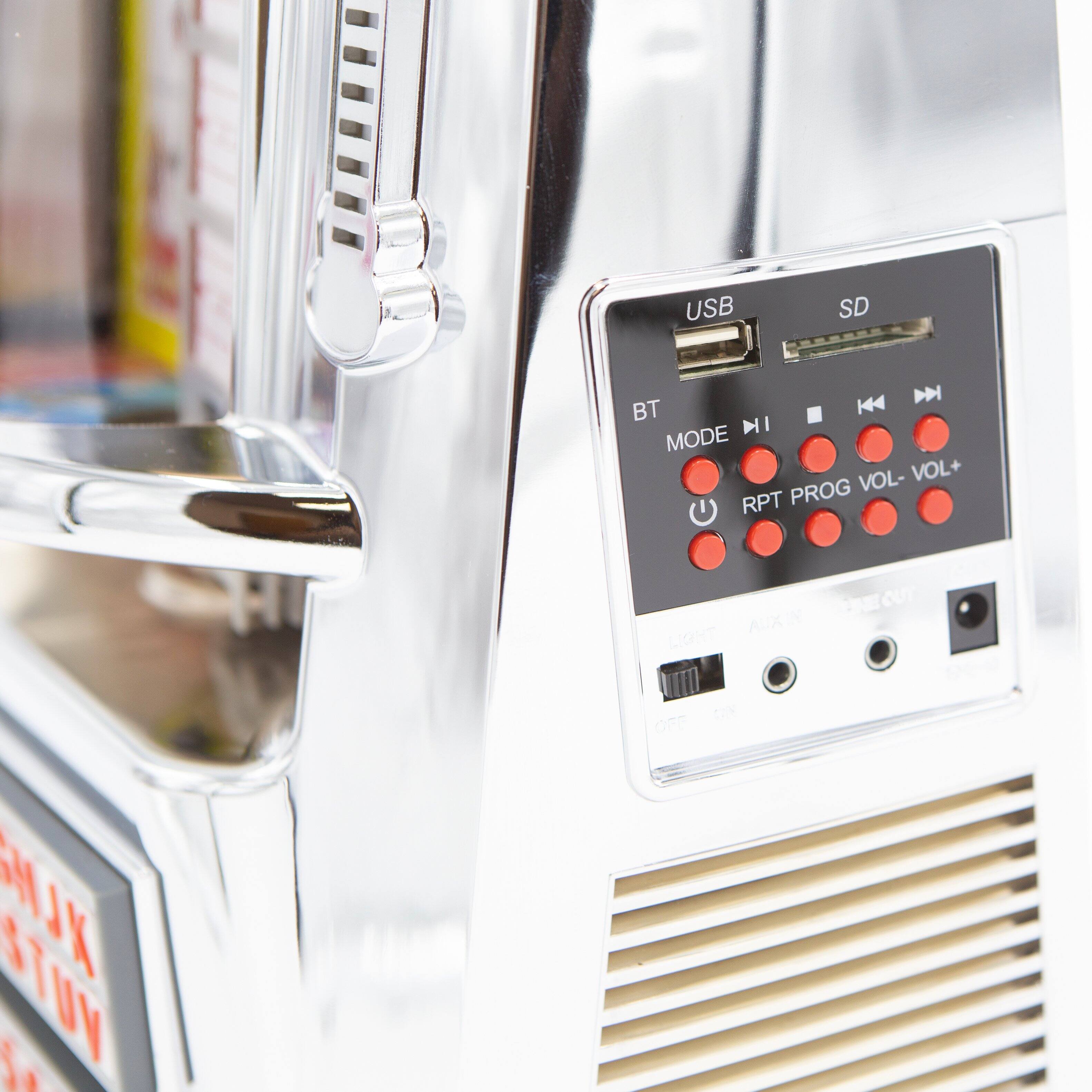 USB SD K4 H BT NI I MODE VOL+ + PROG VOL- RPT ALX a LGE FIREOUT T OUT JK STUN A 0FE 1

Corrected text from the image:
USB SD K4 H BT NI I MODE VOL+ VOL- PROG RPT ALX a LGE FIREOUT T OUT JK STUN A 0FE 1