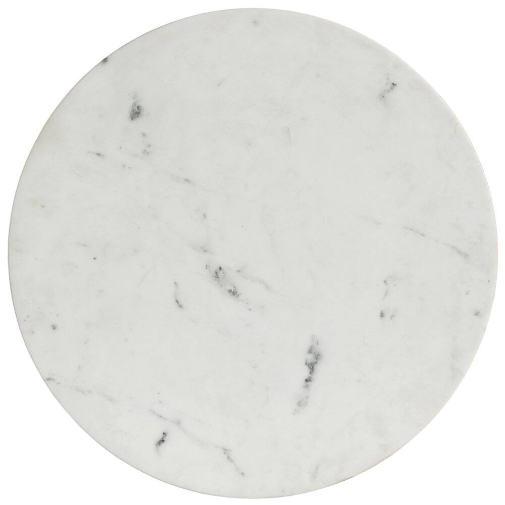 Alt View 3. Meridian Furniture - Emery White Marble Coffee Table - White.