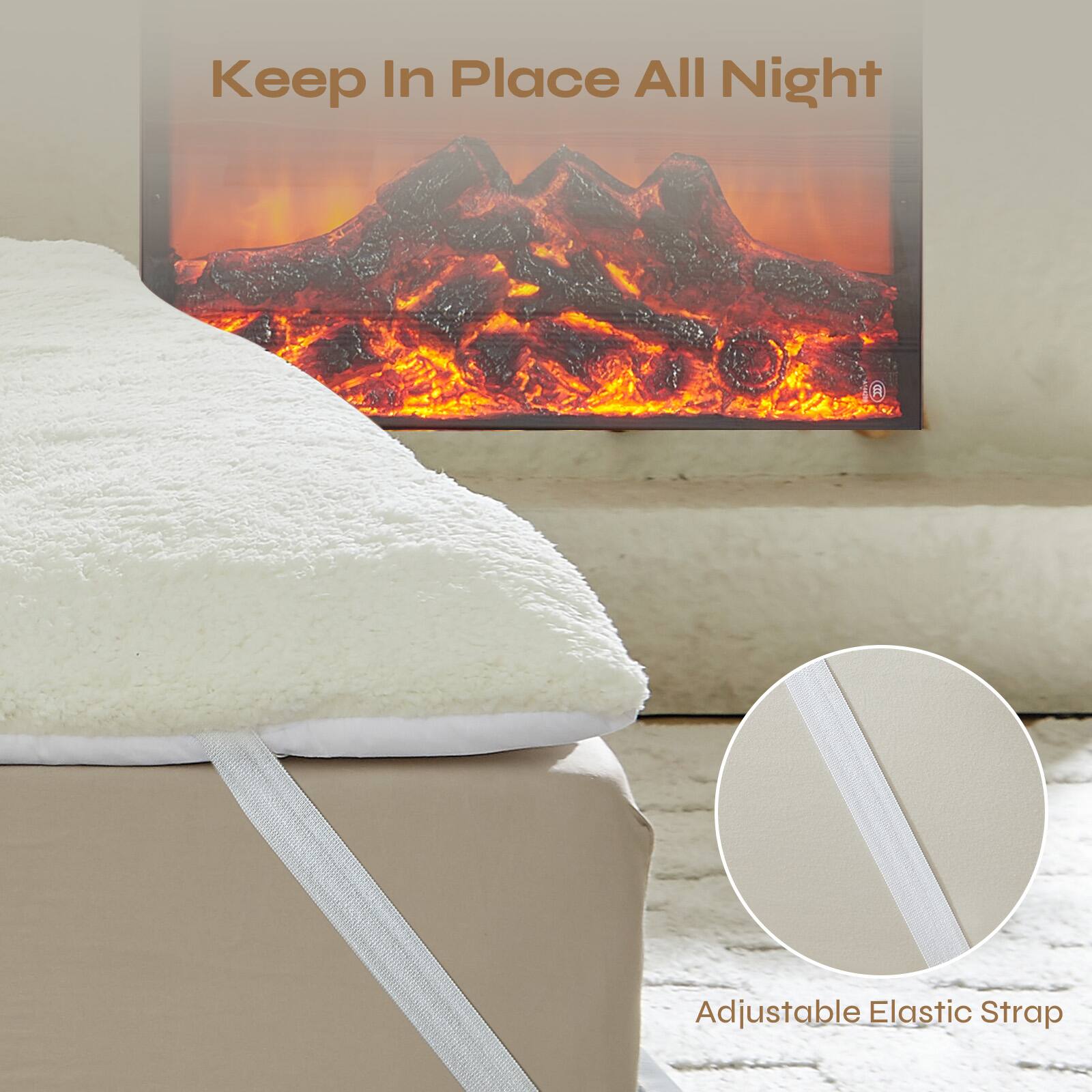 Keep In Place All Night Adjustable Elastic Strap