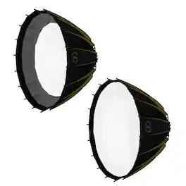 Glow - Inner and Outer Diffusion Fabrics for Profond Quick-Open 35.4" Deep Parabolic Softbox