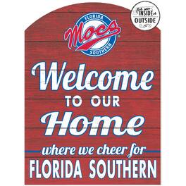 Jardine - Florida Southern Moccasins 16'' x 22'' Marquee Sign - Scarlet