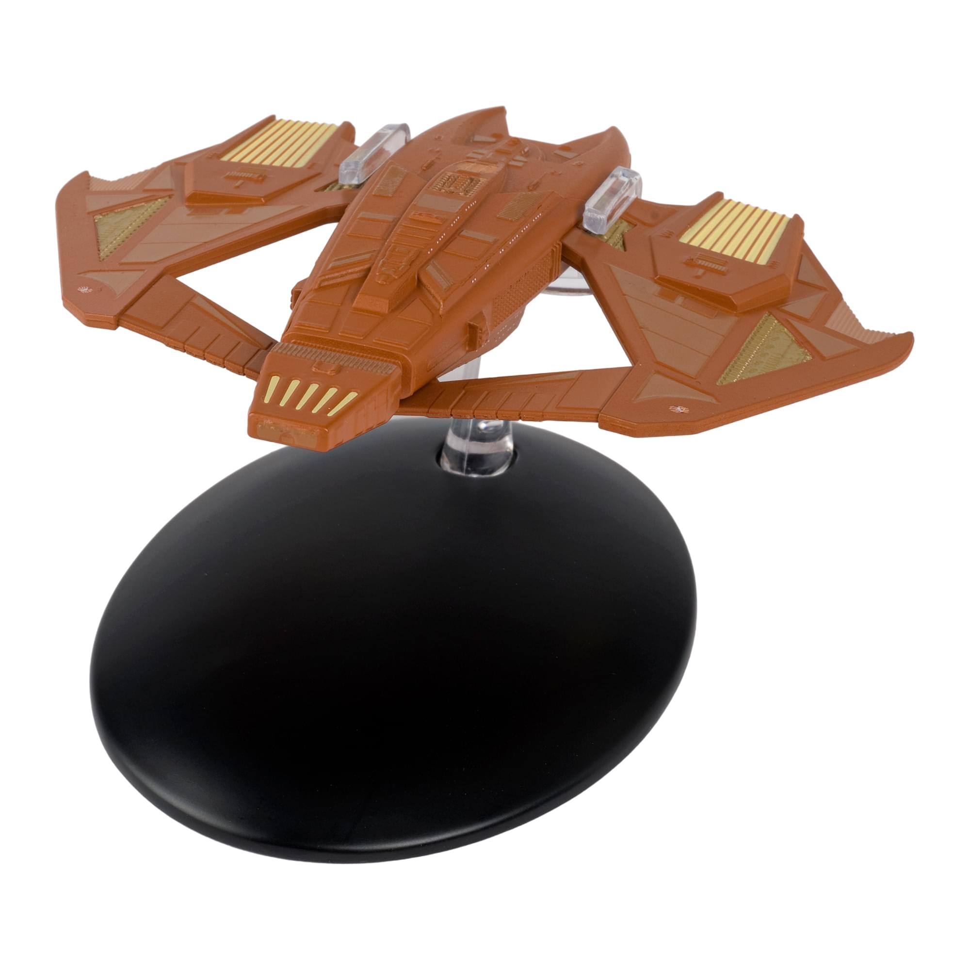 Alt View 1. Eaglemoss - Eaglemoss Star Trek Ship Replica | Vidiian Warship - Brown.